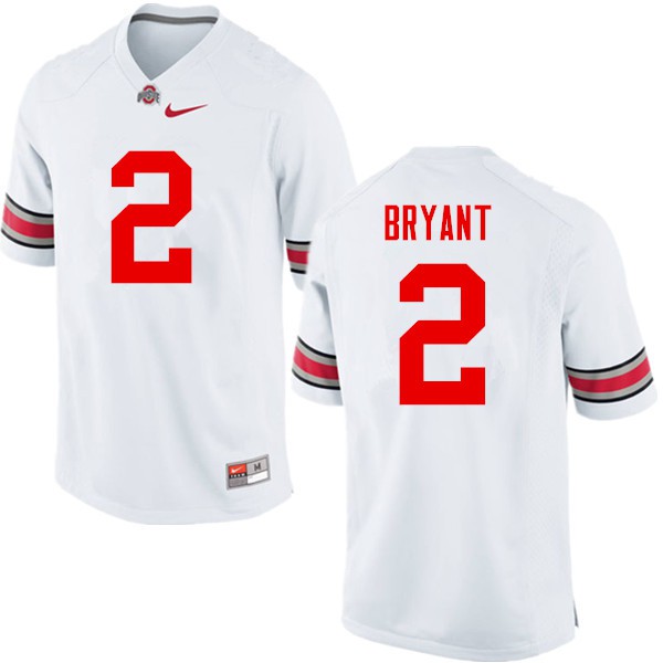 Ohio State Buckeyes #2 Christian Bryant Men Football Jersey White